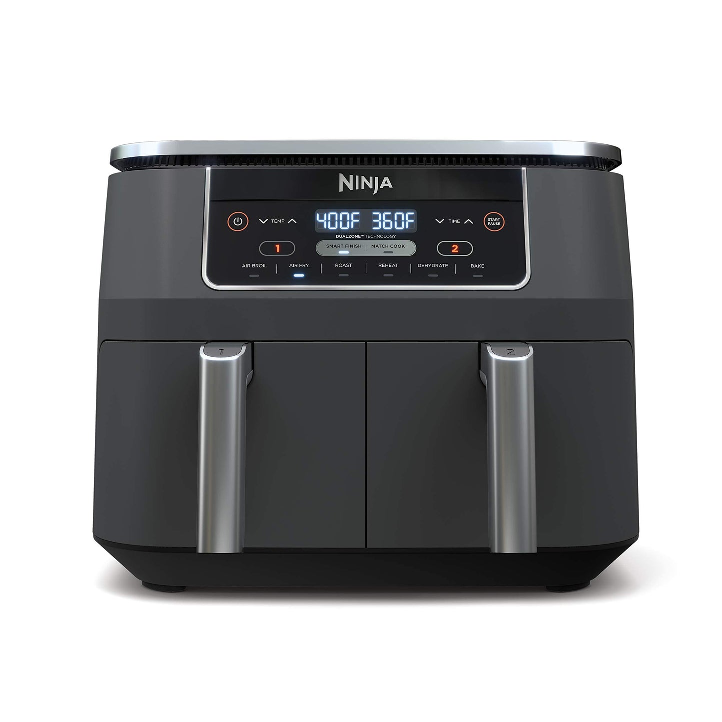 Dual Basket Air Fryer for Simultaneous Family Cooking
