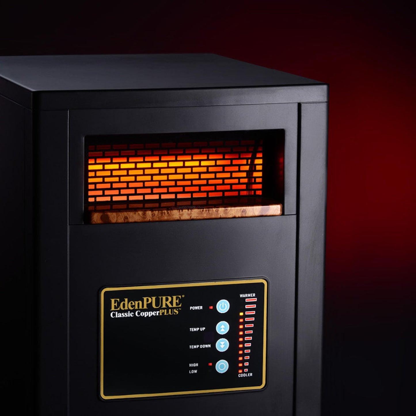 Portable Infrared Space Heater for Large Rooms