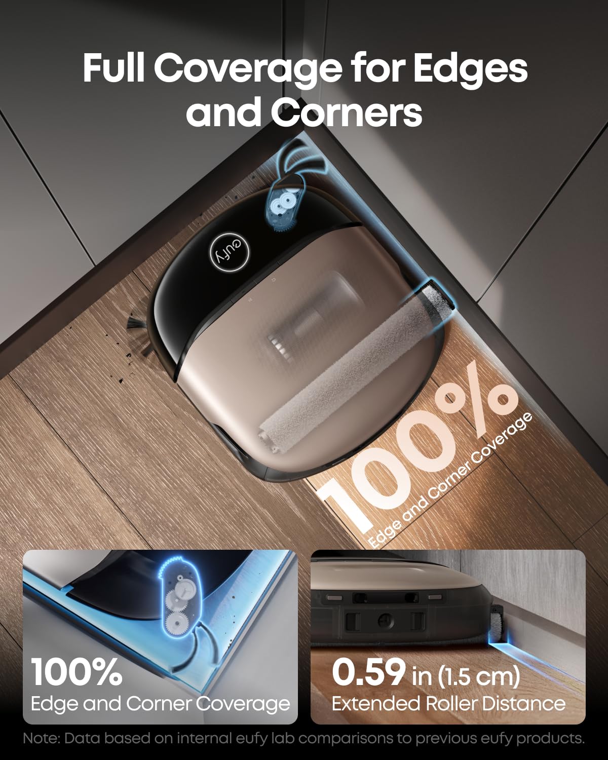 Robot Vacuum & Mop with Self-Cleaning Dock