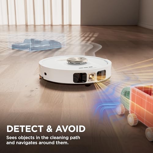 Robot Vacuum & Mop with Self-Cleaning Dock Set