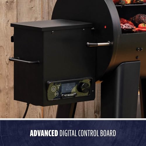 Wood Pellet Grill and Smoker for Outdoor Cooking