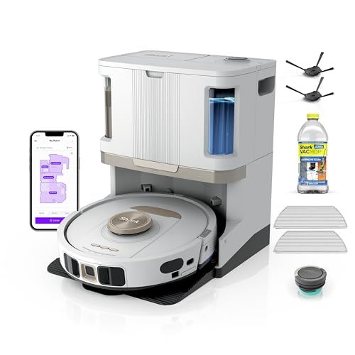 Robot Vacuum & Mop with Self-Cleaning Dock Set