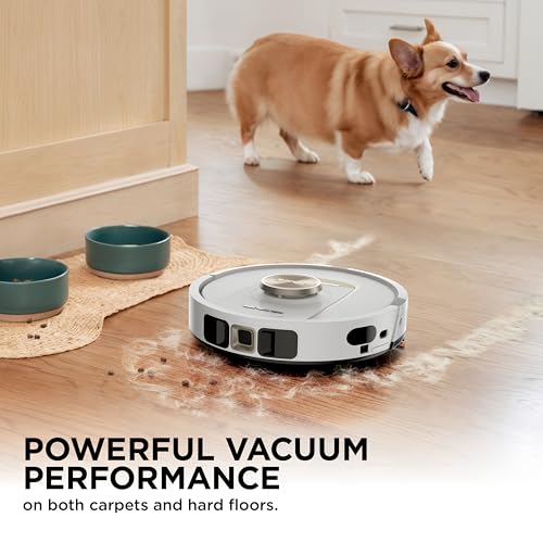 Robot Vacuum & Mop with Self-Cleaning Dock Set