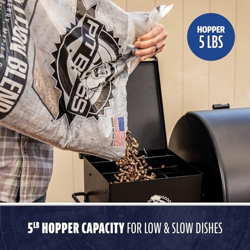 Wood Pellet Grill and Smoker for Outdoor Cooking