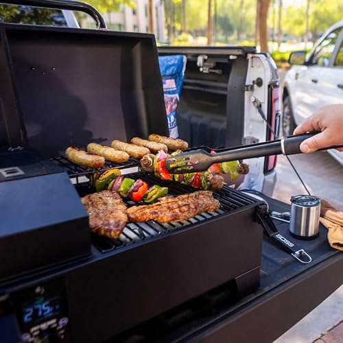 Pit Boss Portable Table Top Wood Pellet Grill, Mahogany - 10697