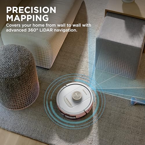 Robot Vacuum & Mop with Self-Cleaning Dock Set