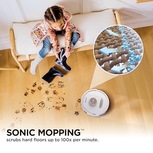 Robot Vacuum & Mop with Self-Cleaning Dock Set