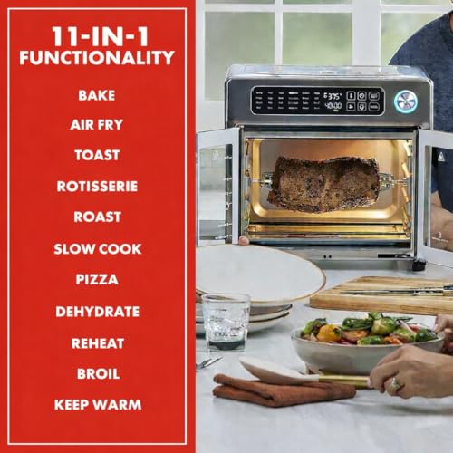 Extra Large Air Fryer Oven with French Door Design