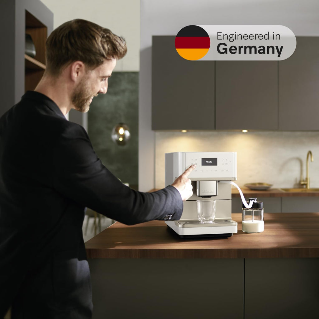 Automatic Espresso Machine with Grinder and Milk Frother