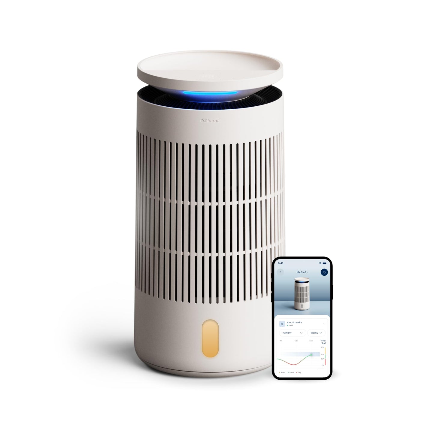 Air Purifier & Humidifier for Large Rooms