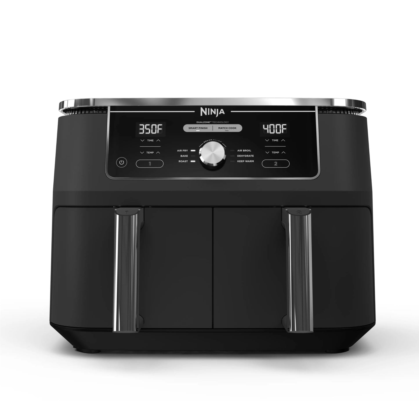 Dual Basket Air Fryer for Simultaneous Family Cooking