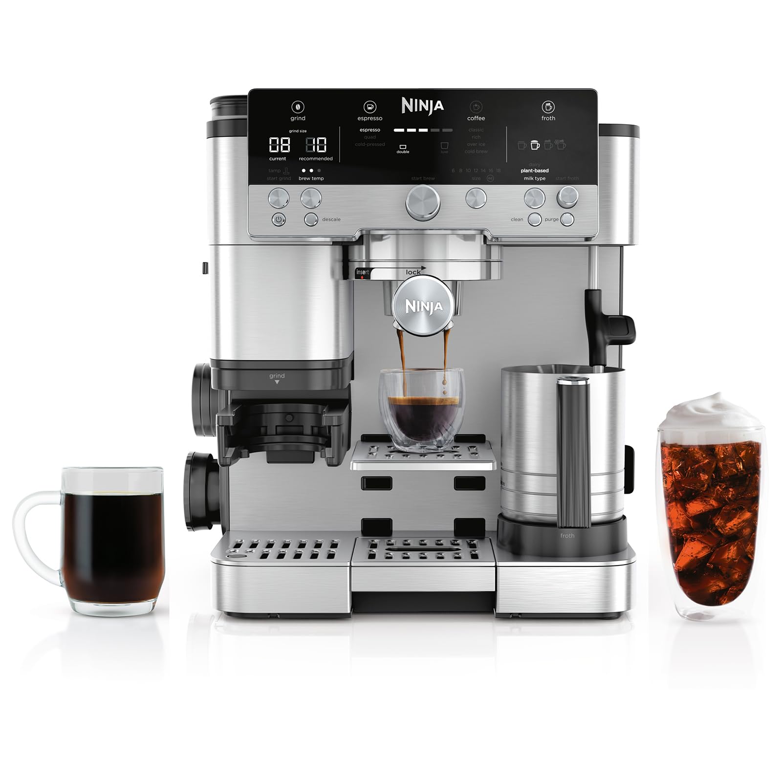 Ninja Luxe Café Premier Series, Espresso Machine, Drip Coffee Maker set