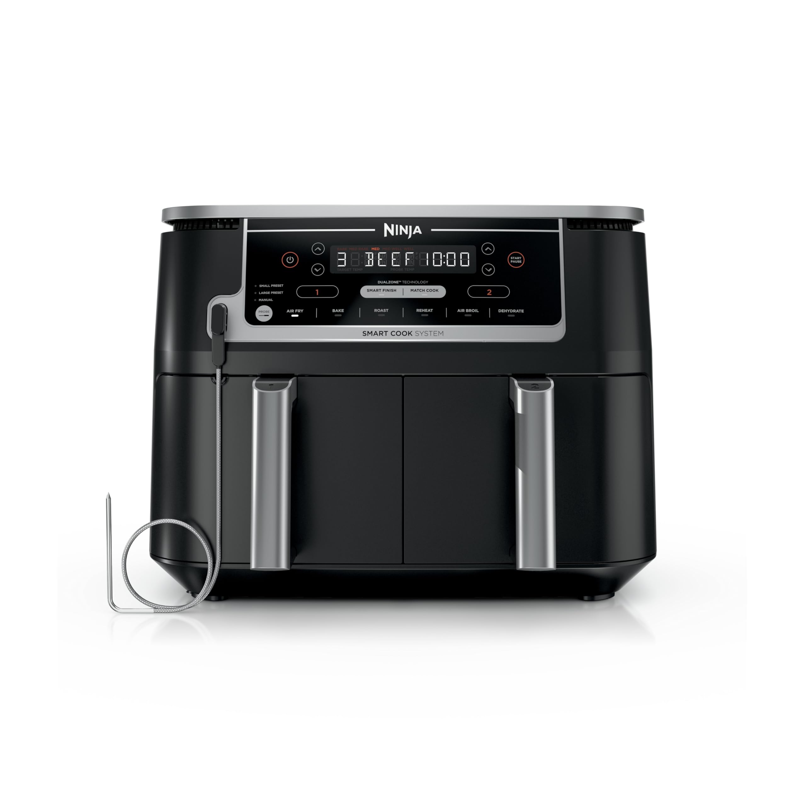 Ninja | Air Fryer | Finish Cooking Multiple Foods at the Same Time |