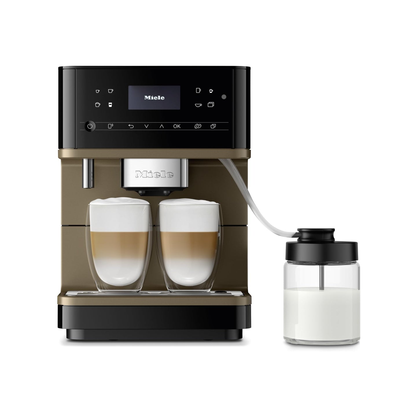 Automatic Espresso Machine with Grinder and Milk Frother