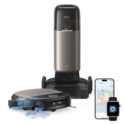 Robot Vacuum & Mop with Self-Cleaning Dock