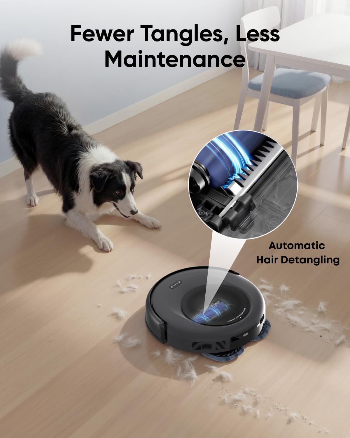 HydroJet Self-Cleaning Robot Vacuum & Mop