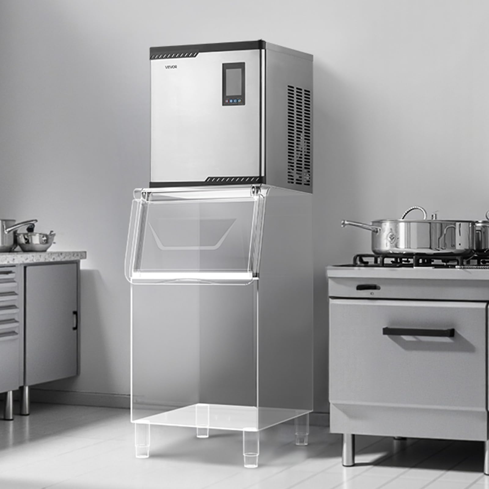 Commercial Ice Maker Head for High-Capacity Ice Production