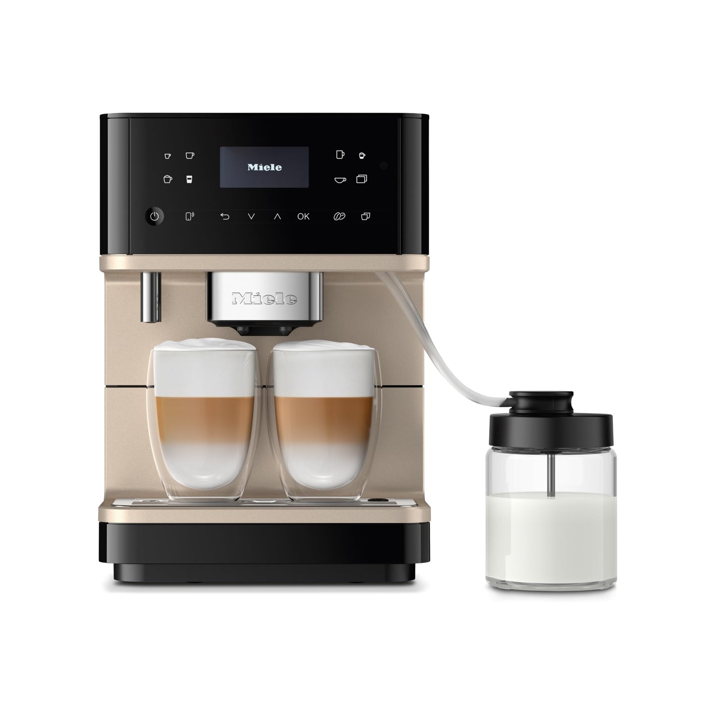 Automatic Espresso Machine with Grinder and Milk Frother