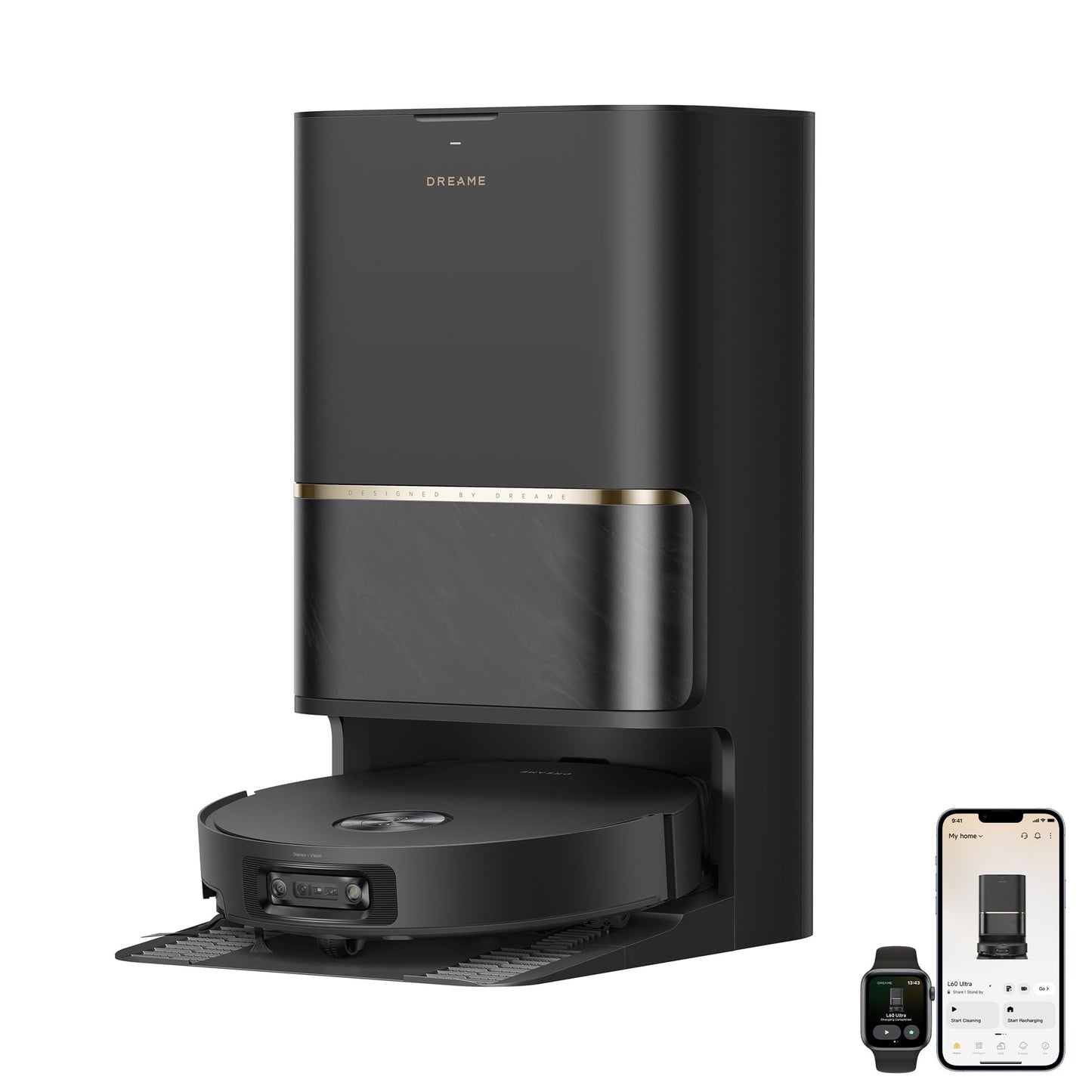 Robot Vacuum & Mop with Auto-Clean System