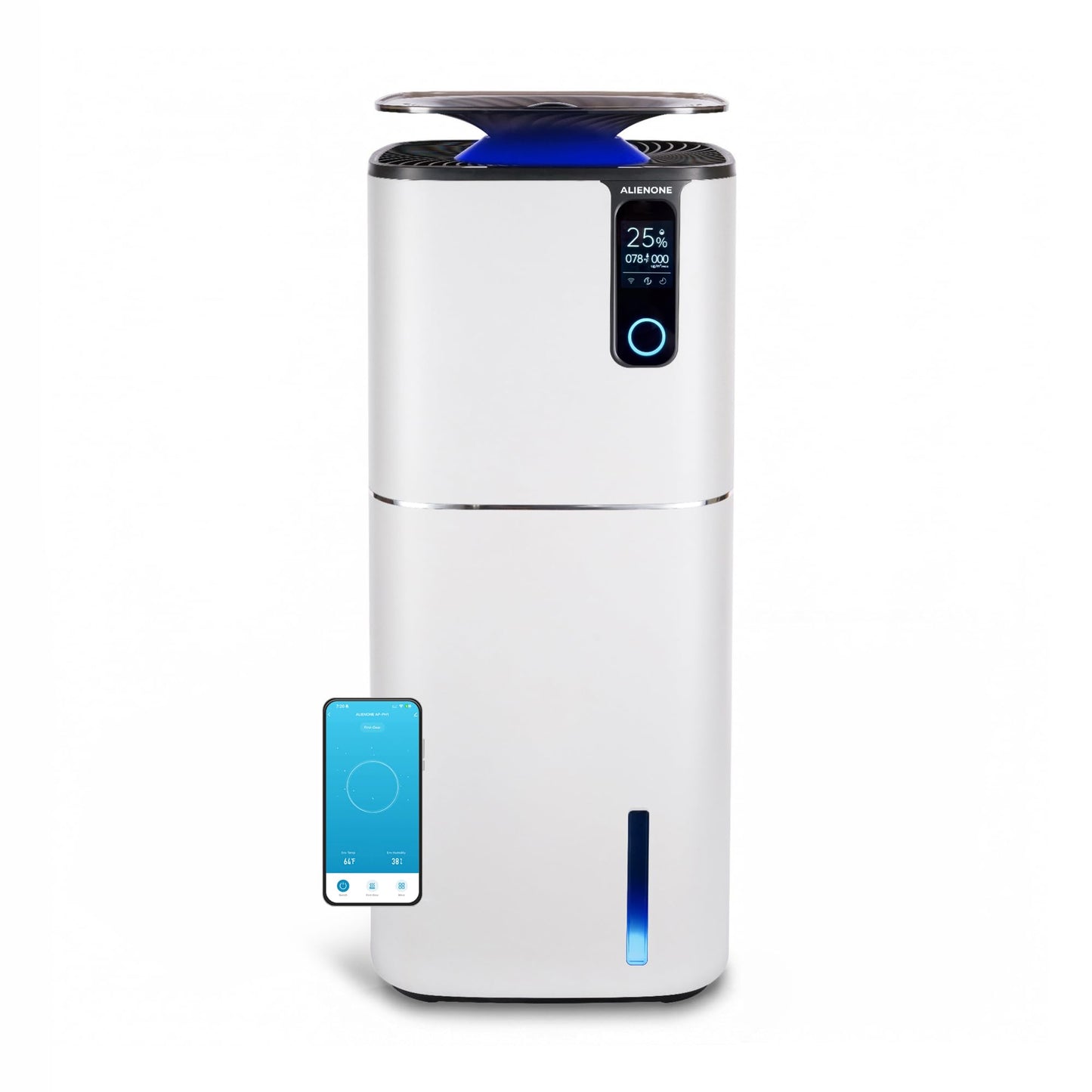 Smart Air Purifier & Humidifier with HEPA Filter