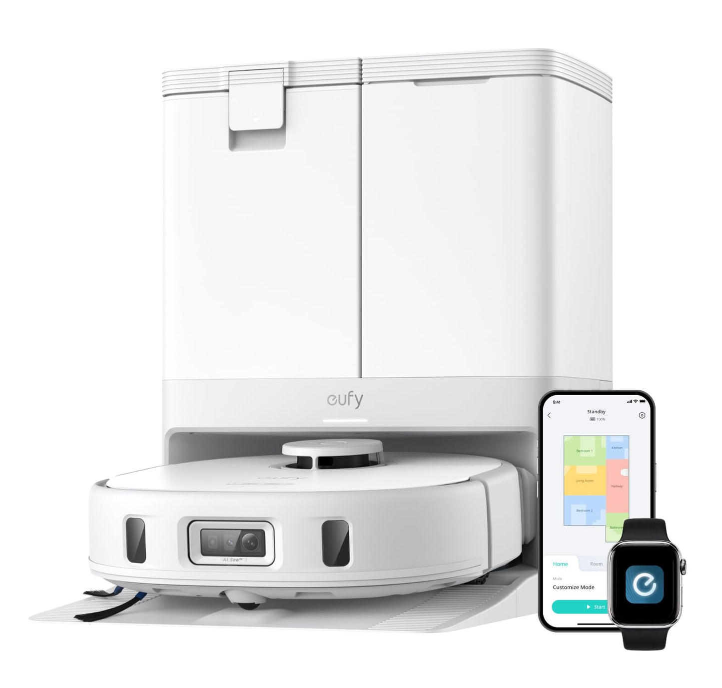 Robot Vacuum Series with Smart Cleaning System