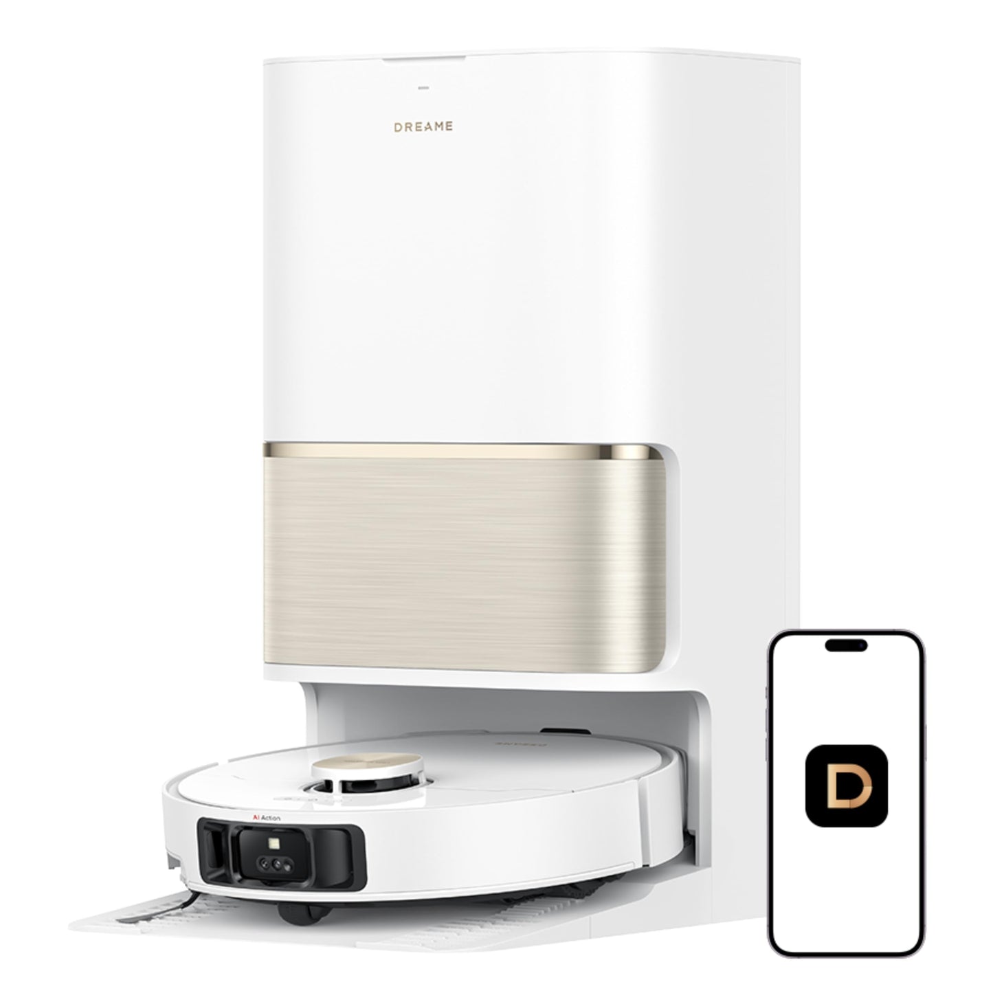 Robot Vacuum & Mop with Auto-Clean System