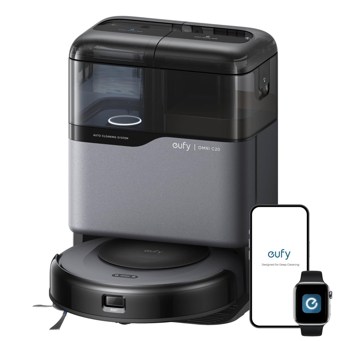 HydroJet Self-Cleaning Robot Vacuum & Mop
