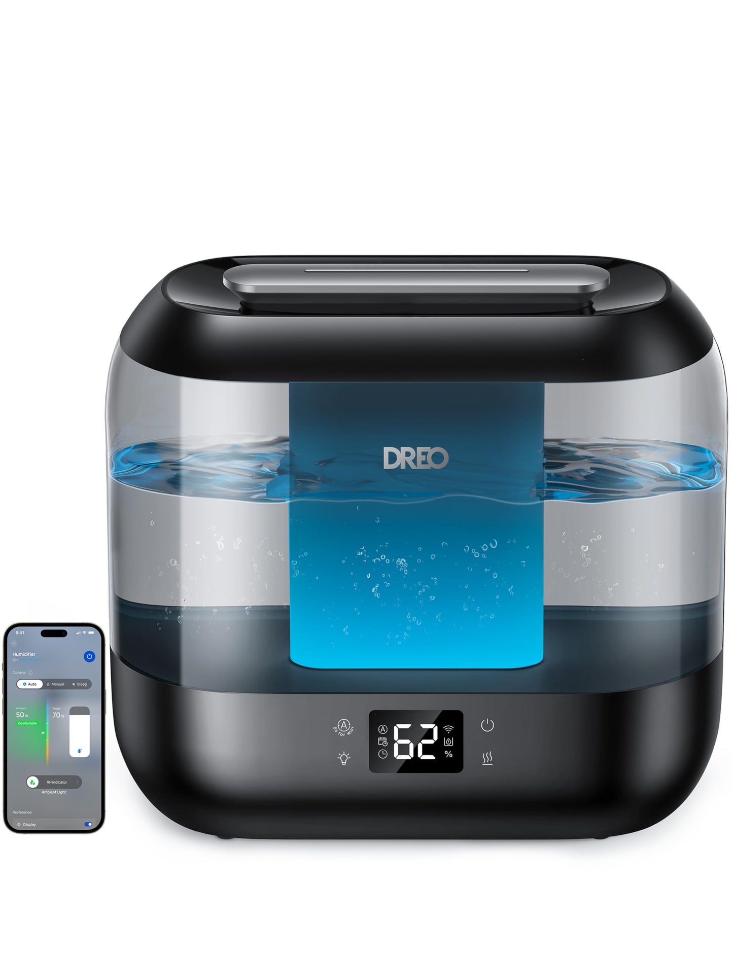 Smart Cool Mist Humidifier with App Control