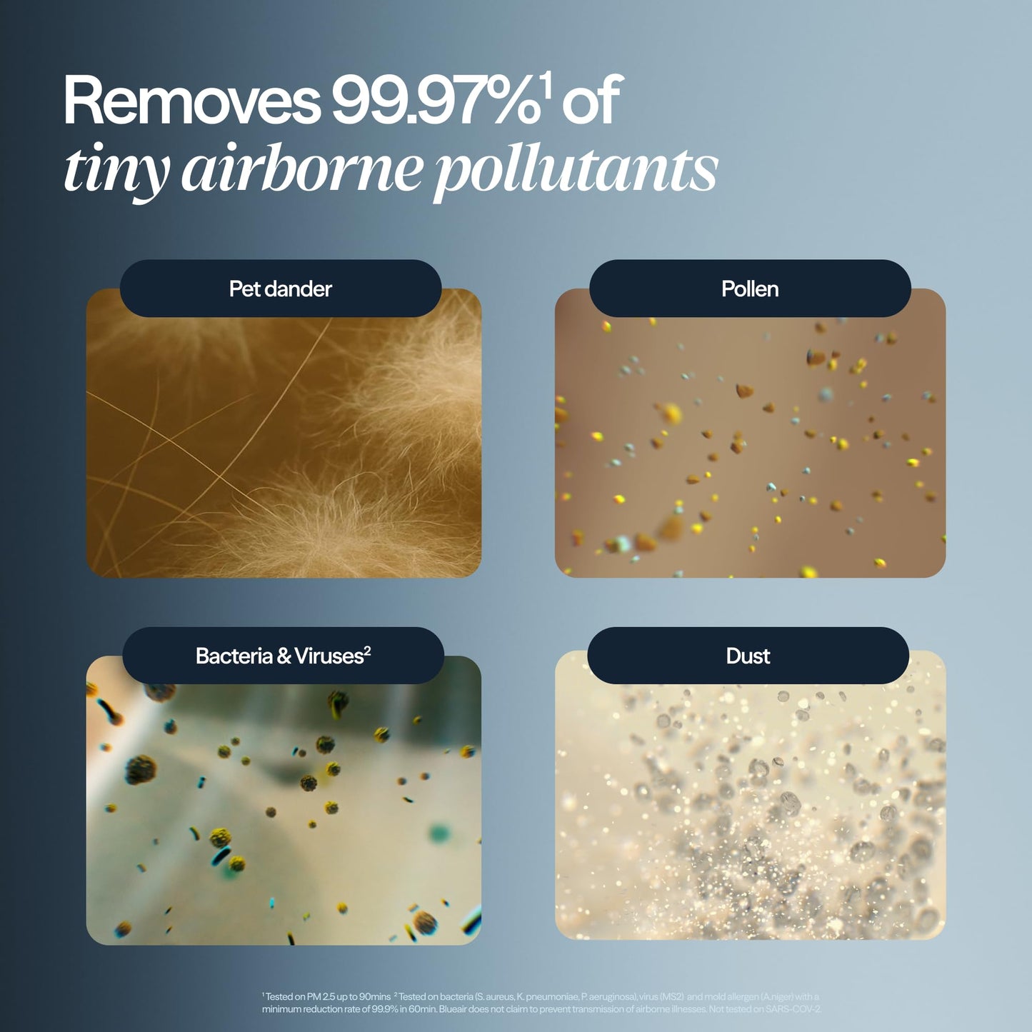 Large Room Air Purifier with Smart Filtration