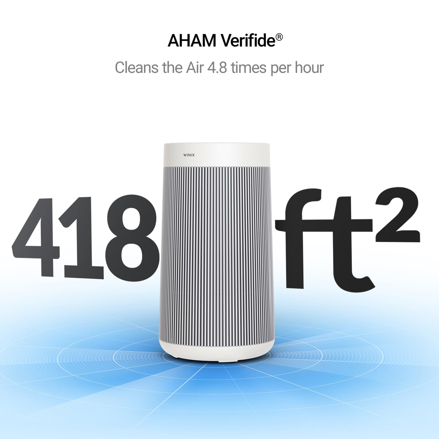 True HEPA Air Purifier for Home & Bedroom
