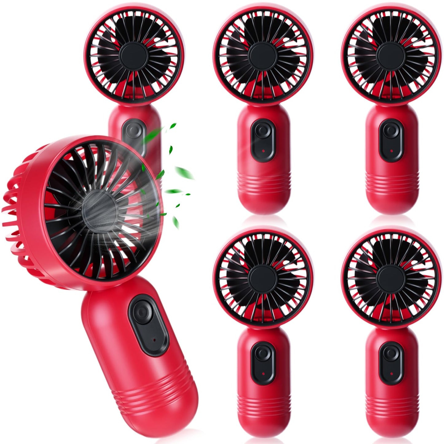 Mini Rechargeable Handheld Fan with 3 Speeds