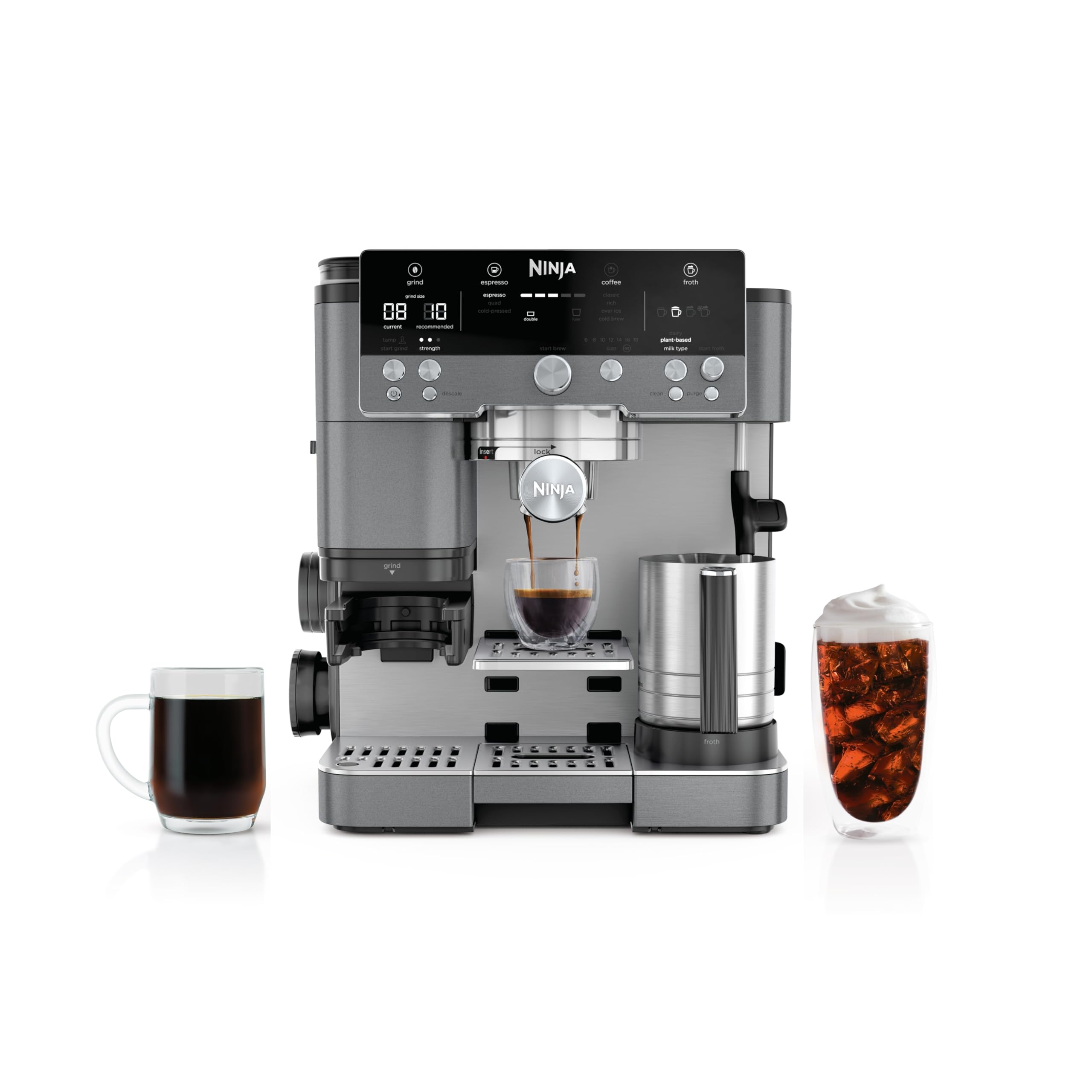 Ninja Luxe Café Premier Series, Espresso Machine, Drip Coffee Maker set