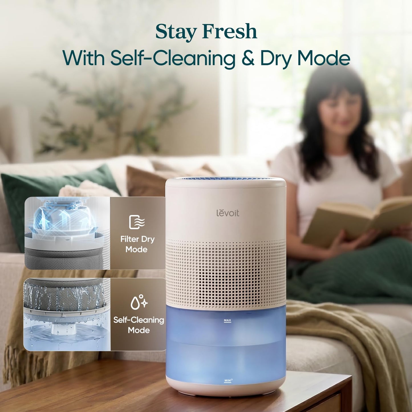 Evaporative Humidifier for Large Room Comfort