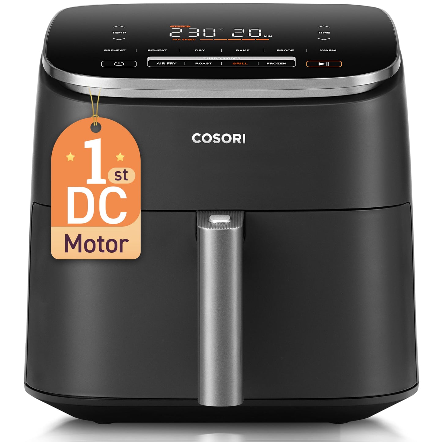 Smart Air Fryer with Rapid Crisp Cooking Technology