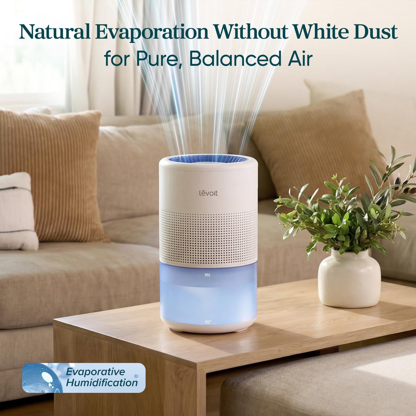Evaporative Humidifier for Large Room Comfort
