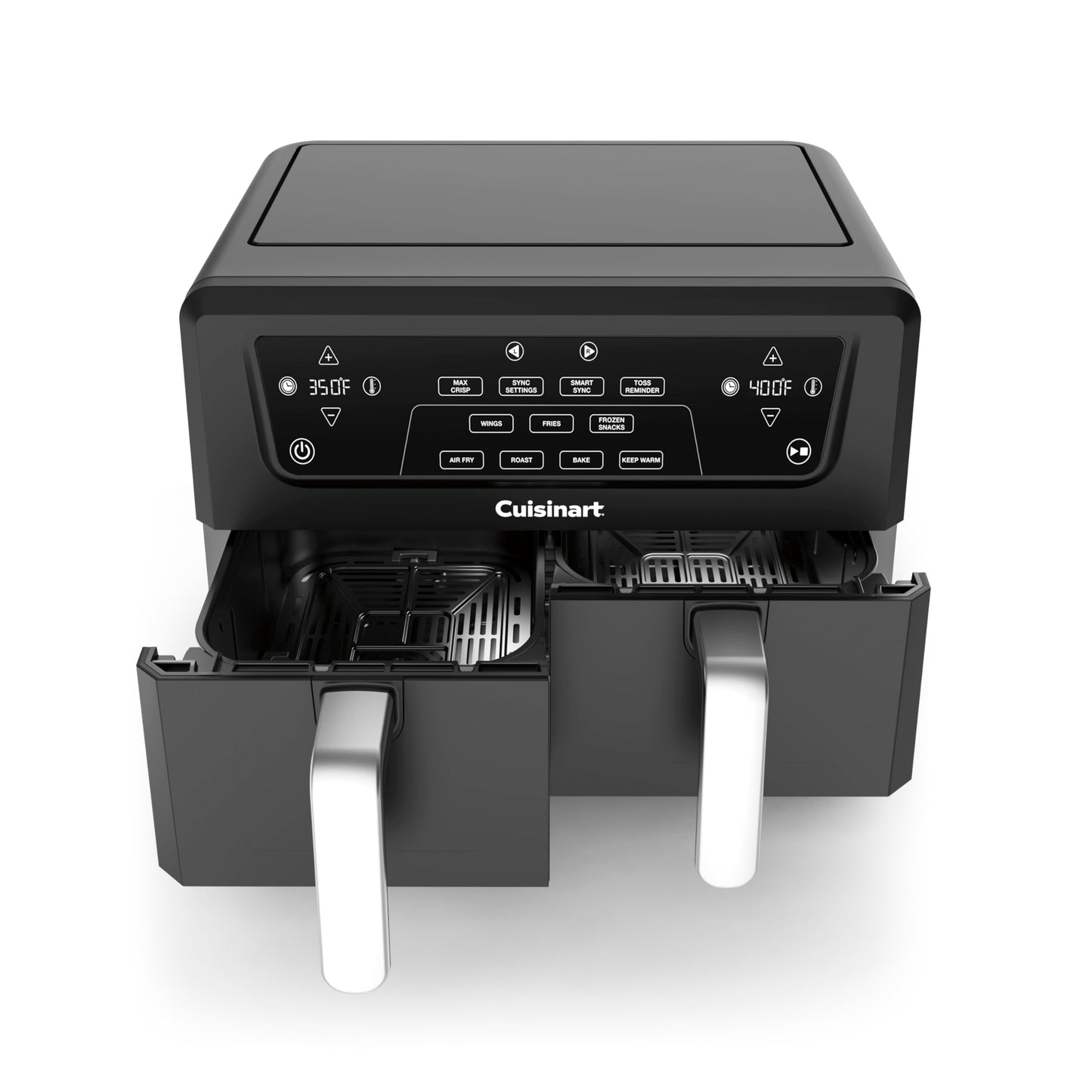 Dual Basket Air Fryer with Independent Cooking Zones