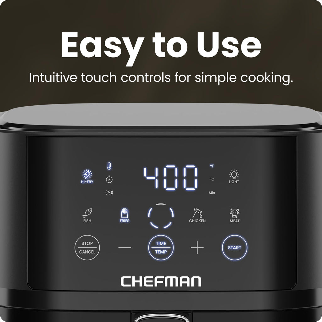 Chefman Air Fryer – Compact Airfryer for Quick & Easy Meals in Minutes