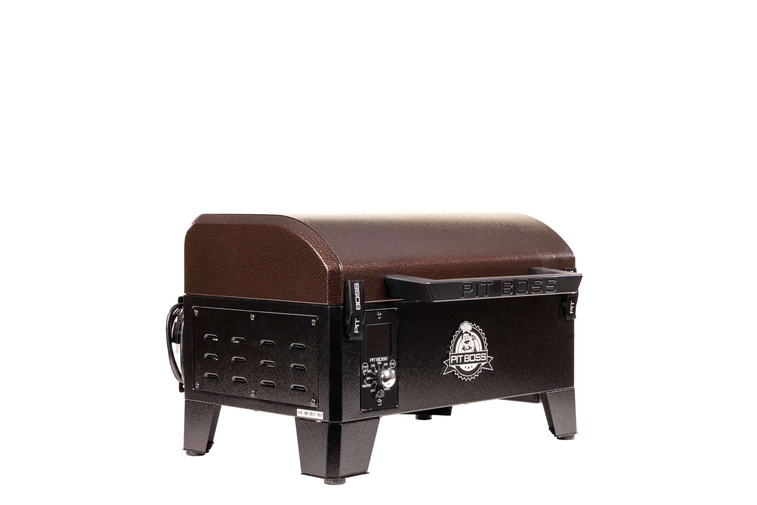 Pit Boss Portable Table Top Wood Pellet Grill, Mahogany - 10697