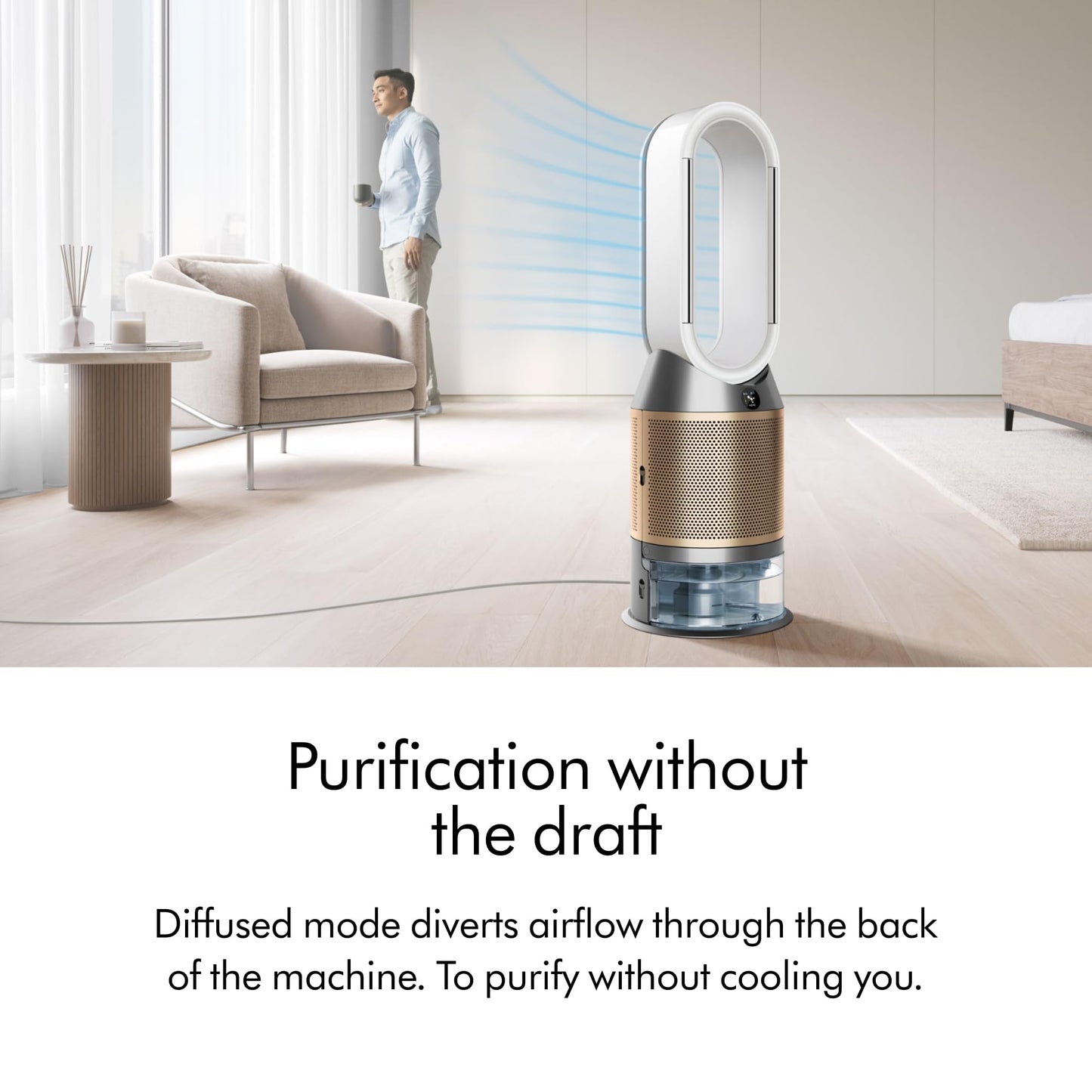 Air Purifier, Humidifier & Cooling Fan Combo
