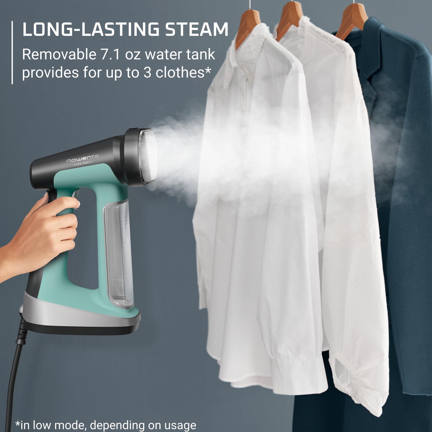 Handheld Garment Steamer and Iron for Wrinkle Removal