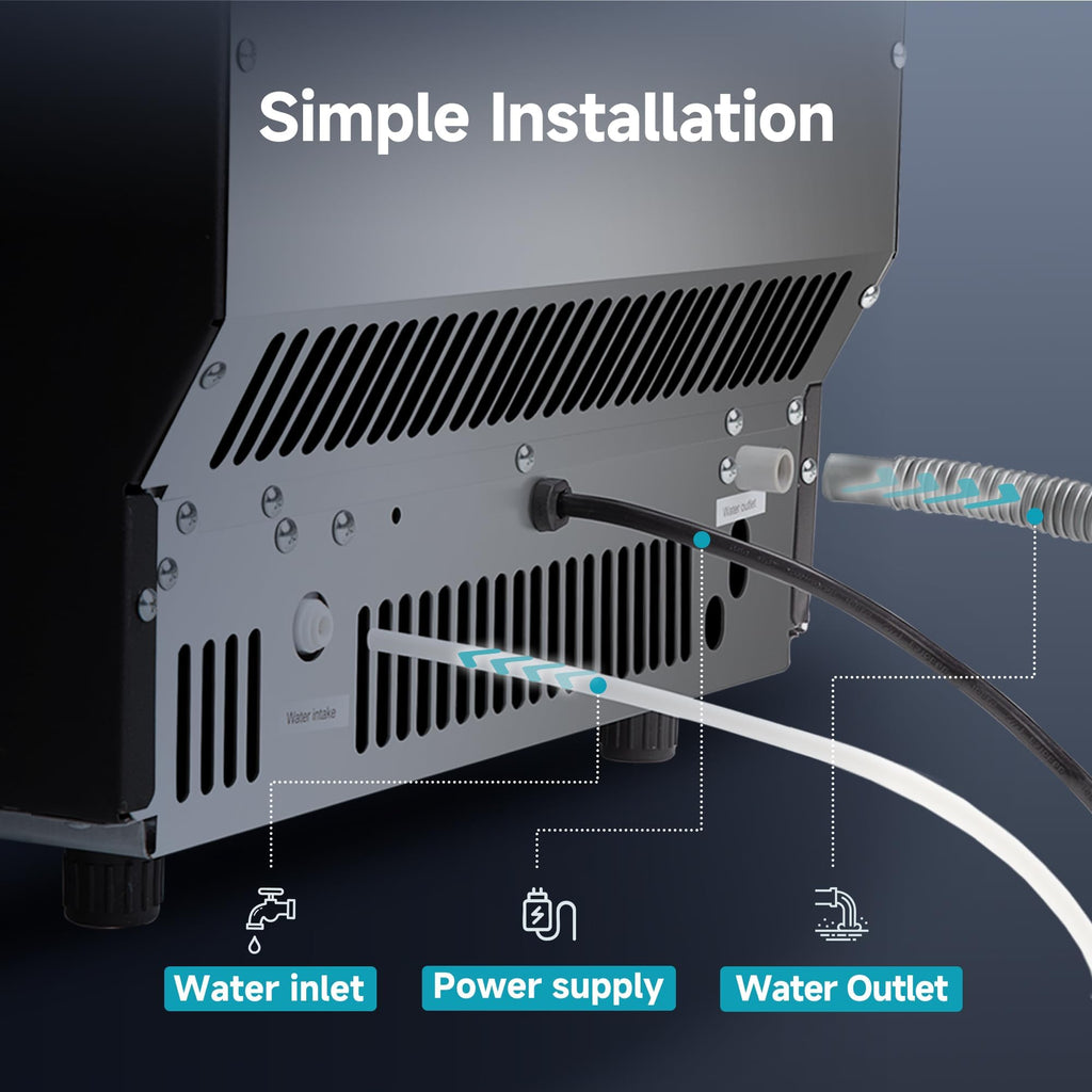 EUHOMY 0010401 Ice Maker Machine