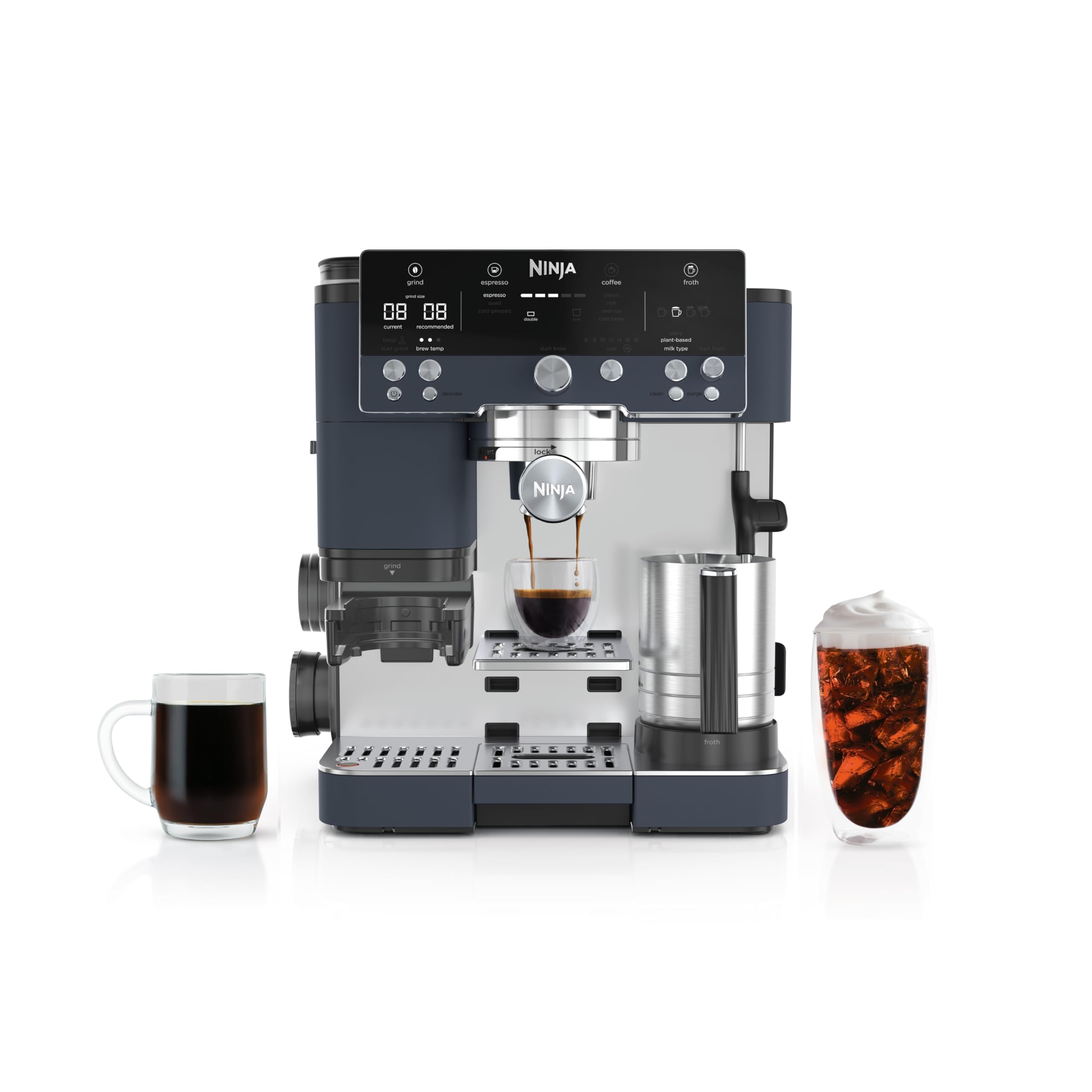 Ninja Luxe Café Premier Series, Espresso Machine, Drip Coffee Maker set