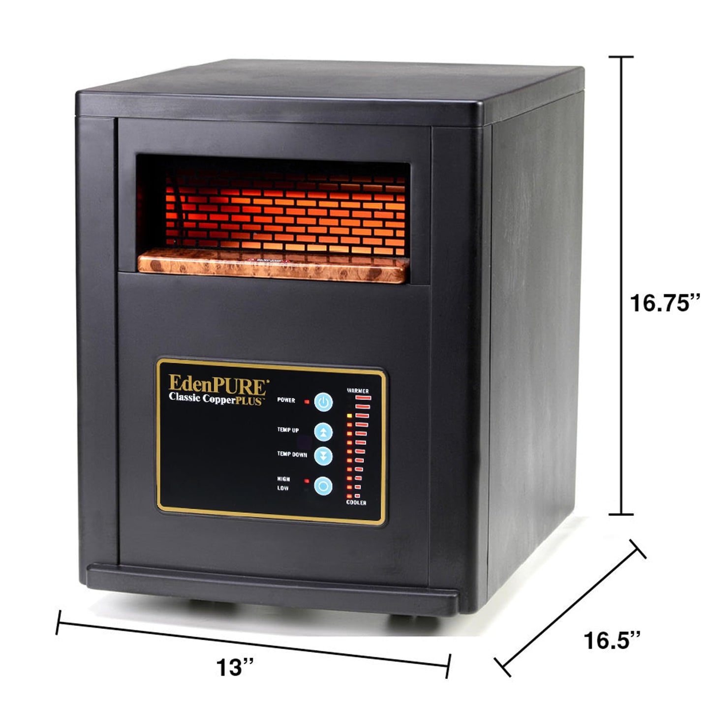 Portable Infrared Space Heater for Large Rooms