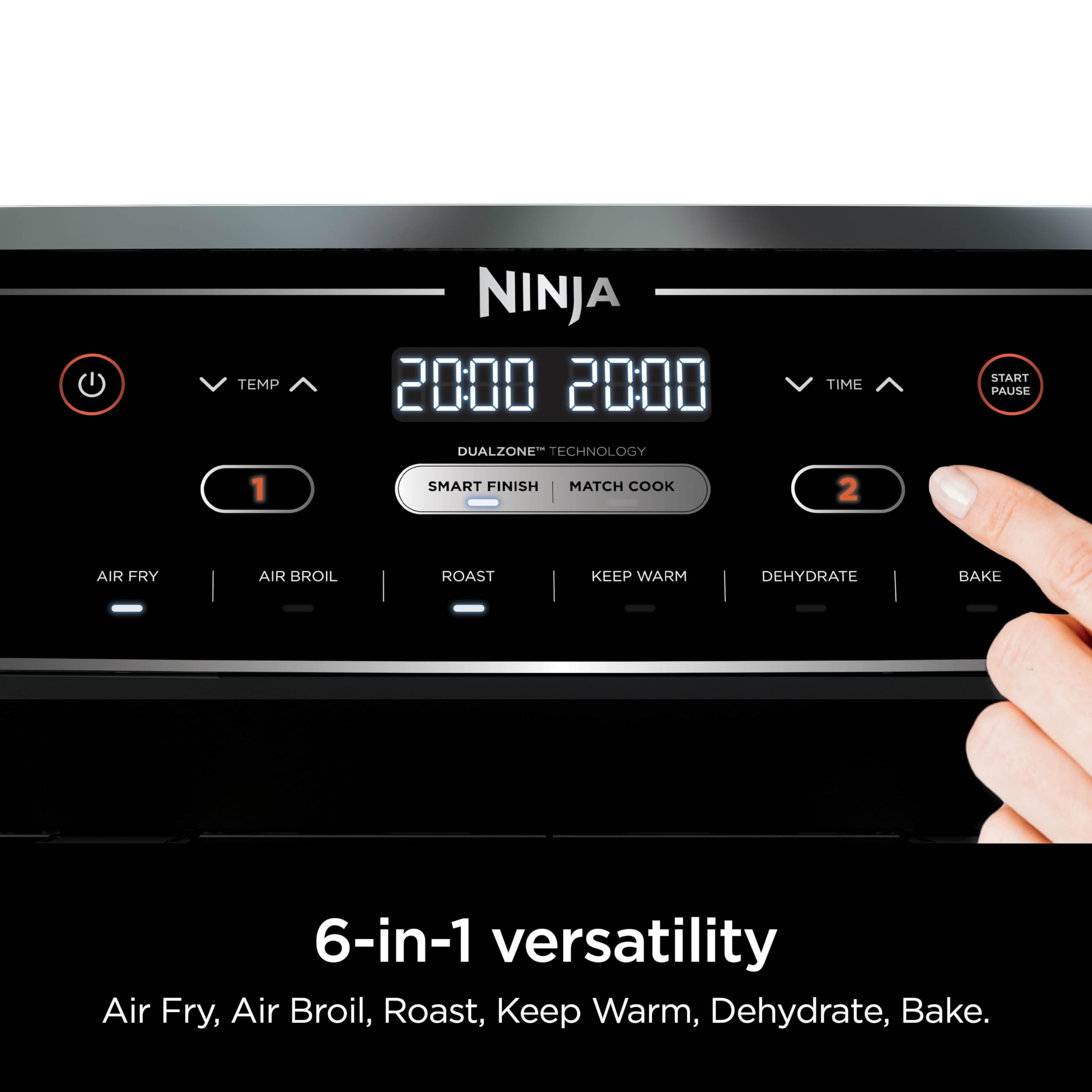 Ninja | Air Fryer | Finish Cooking Multiple Foods at the Same Time |
