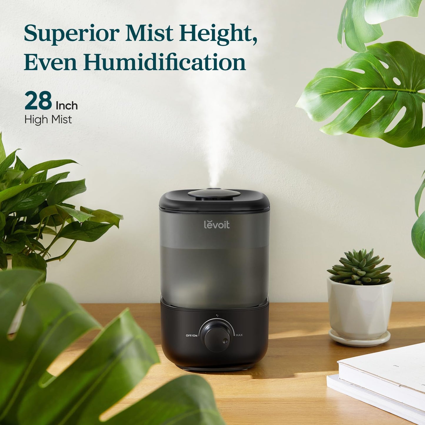 Smart Humidifier with Custom Humidity Control
