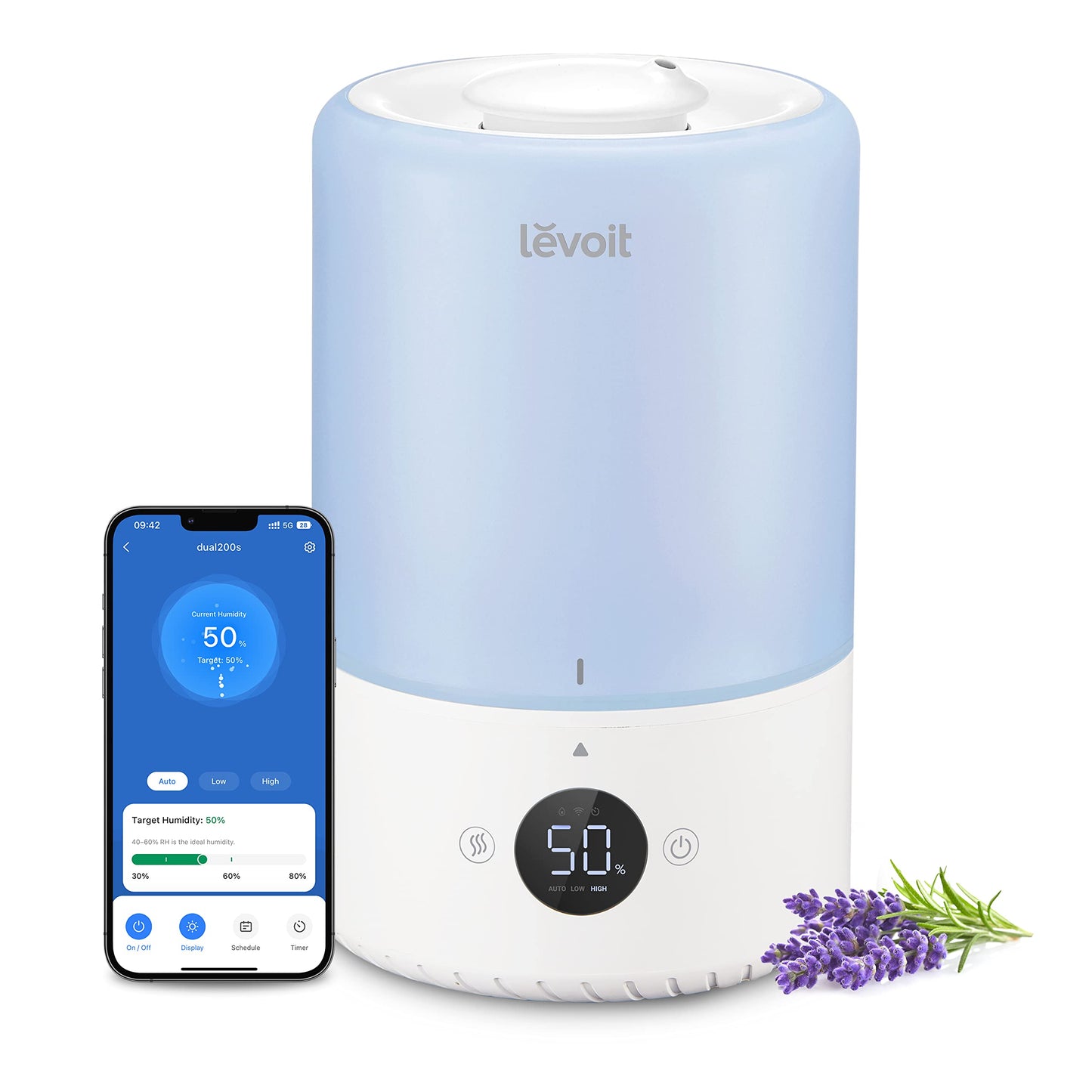 Smart Humidifier with Custom Humidity Control