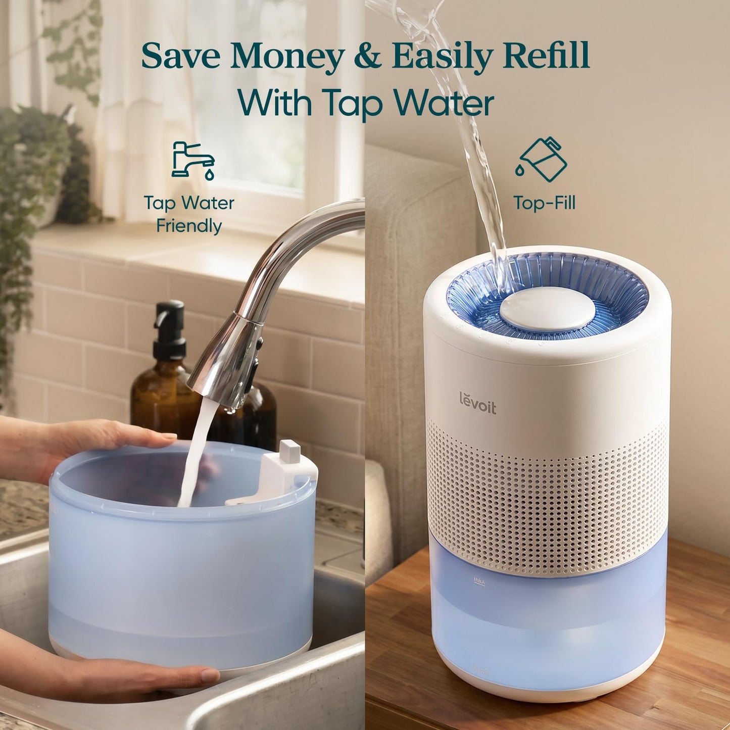 Evaporative Humidifier for Large Room Comfort