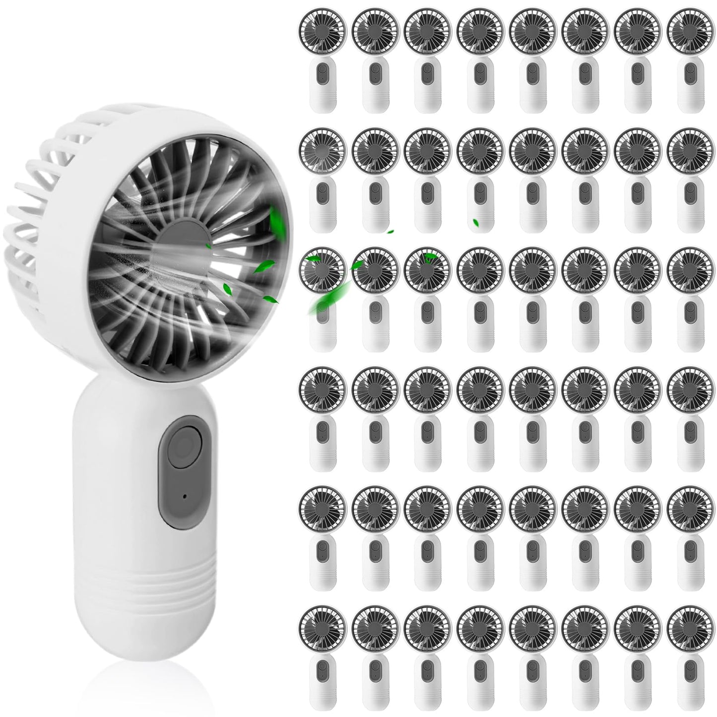 Mini Rechargeable Handheld Fan with 3 Speeds
