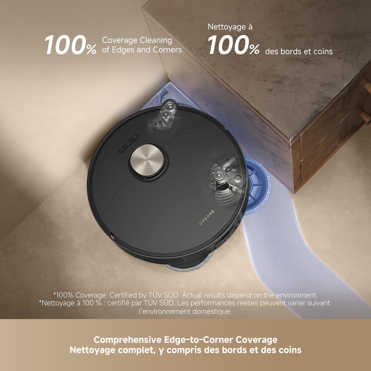 Robot Vacuum & Mop with Auto-Clean System