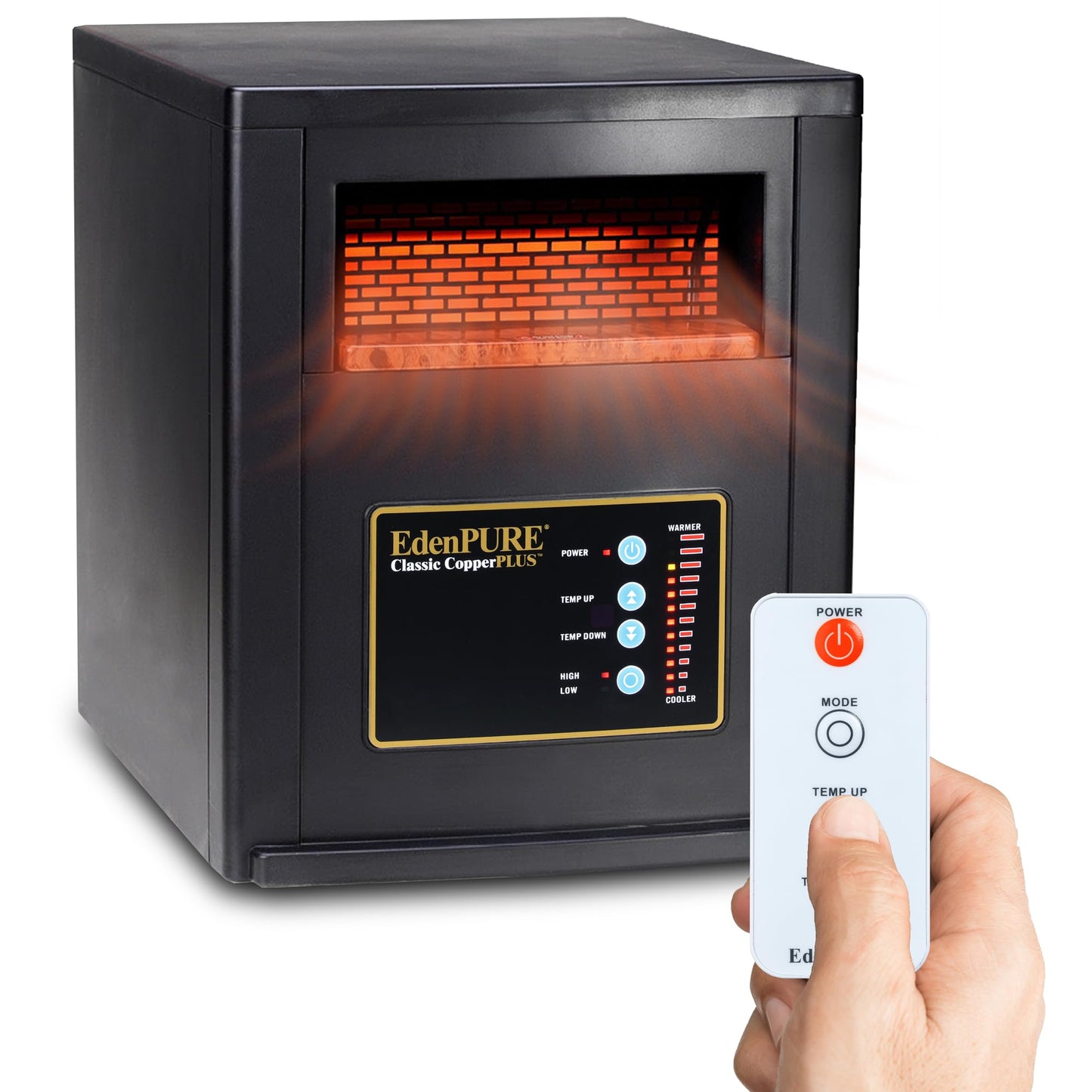 Portable Infrared Space Heater for Large Rooms